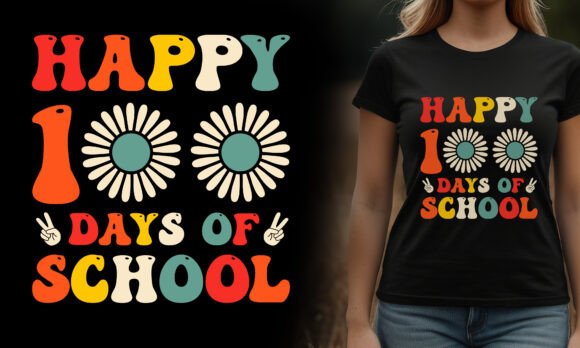 Celebrate a Century of Learning: The Happy 100 Day of School Graphics Design