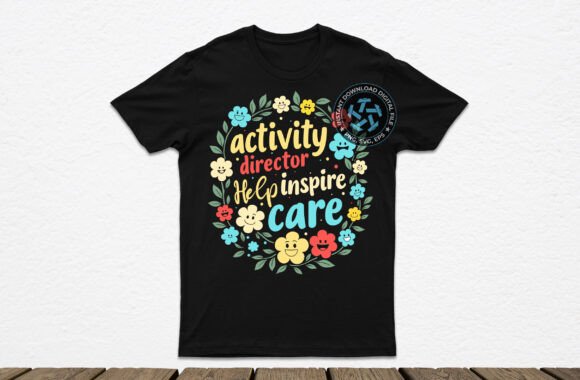 Celebrate Australia: A Dynamic T-Shirt Design for Activity Directors