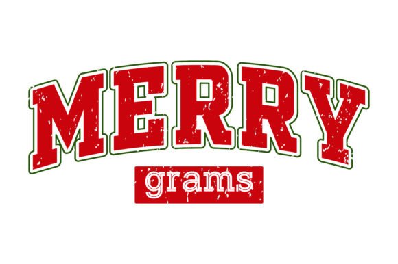 Elevate Your Holiday Projects with Merry Grams SVG Design