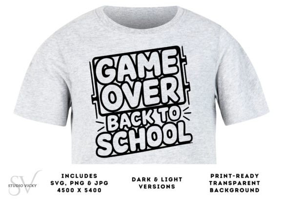 Game Over Back to School Design: A Creative Asset Guide