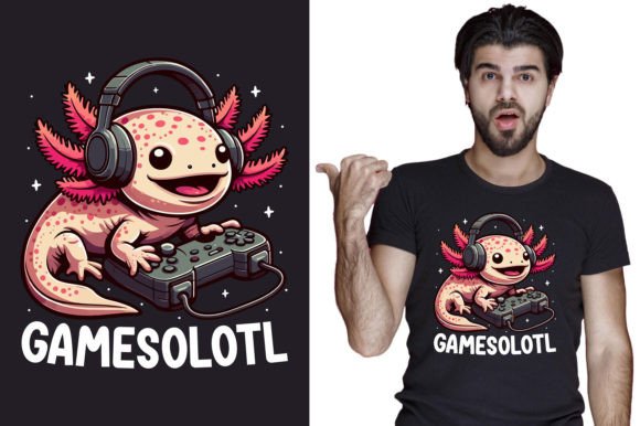 Gamesolotl T-Shirt Design: Unlocking Creative Potential